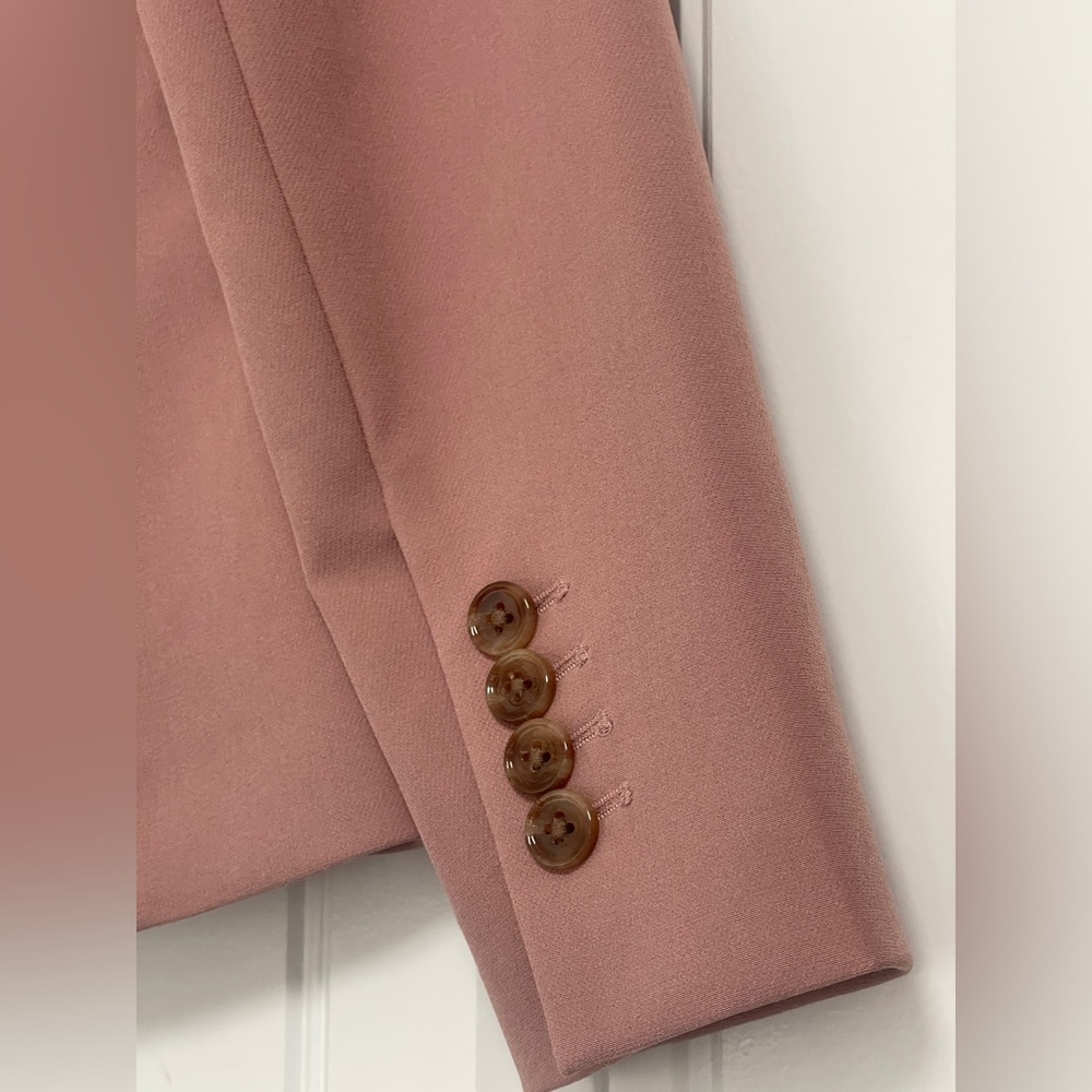 Express Women's Blush Pink Suit Jacket - Picture 7 of 7